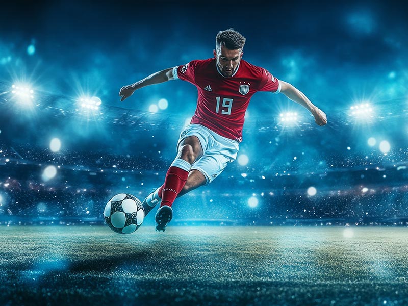 终场哨响后拉菲尼亚跪在场边，弗里克看到后马上来抱抱